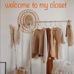 Welcome to my closet